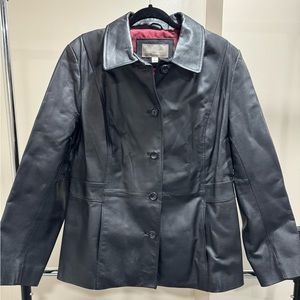 Croft & Barrow Leather Jacket